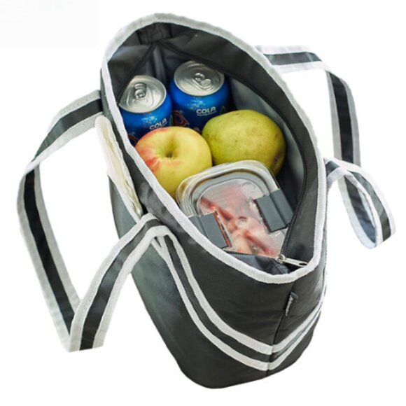 Insulated Lunch Bag Cooler Tote - Picture 3 of 4